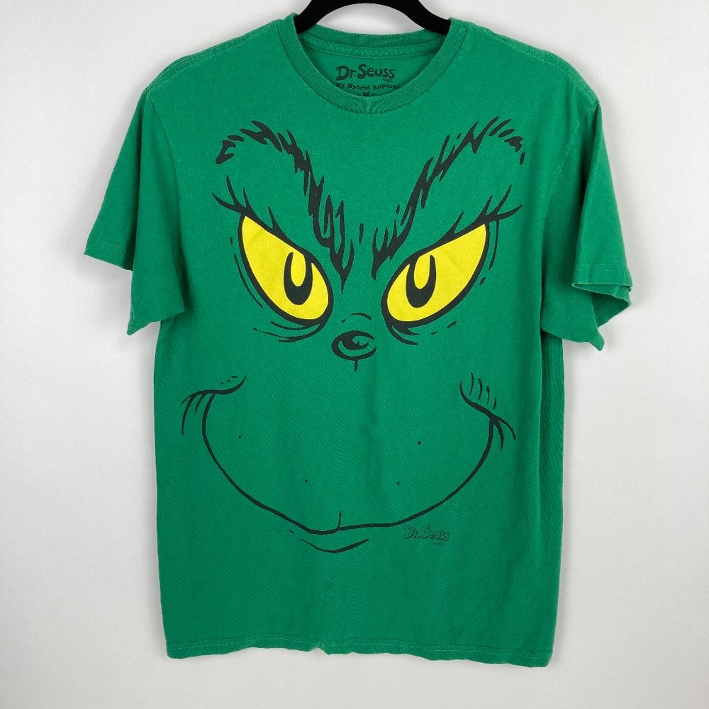 Dr. Seuss by Hybrid Apparel Green Grinch Tee Shirt